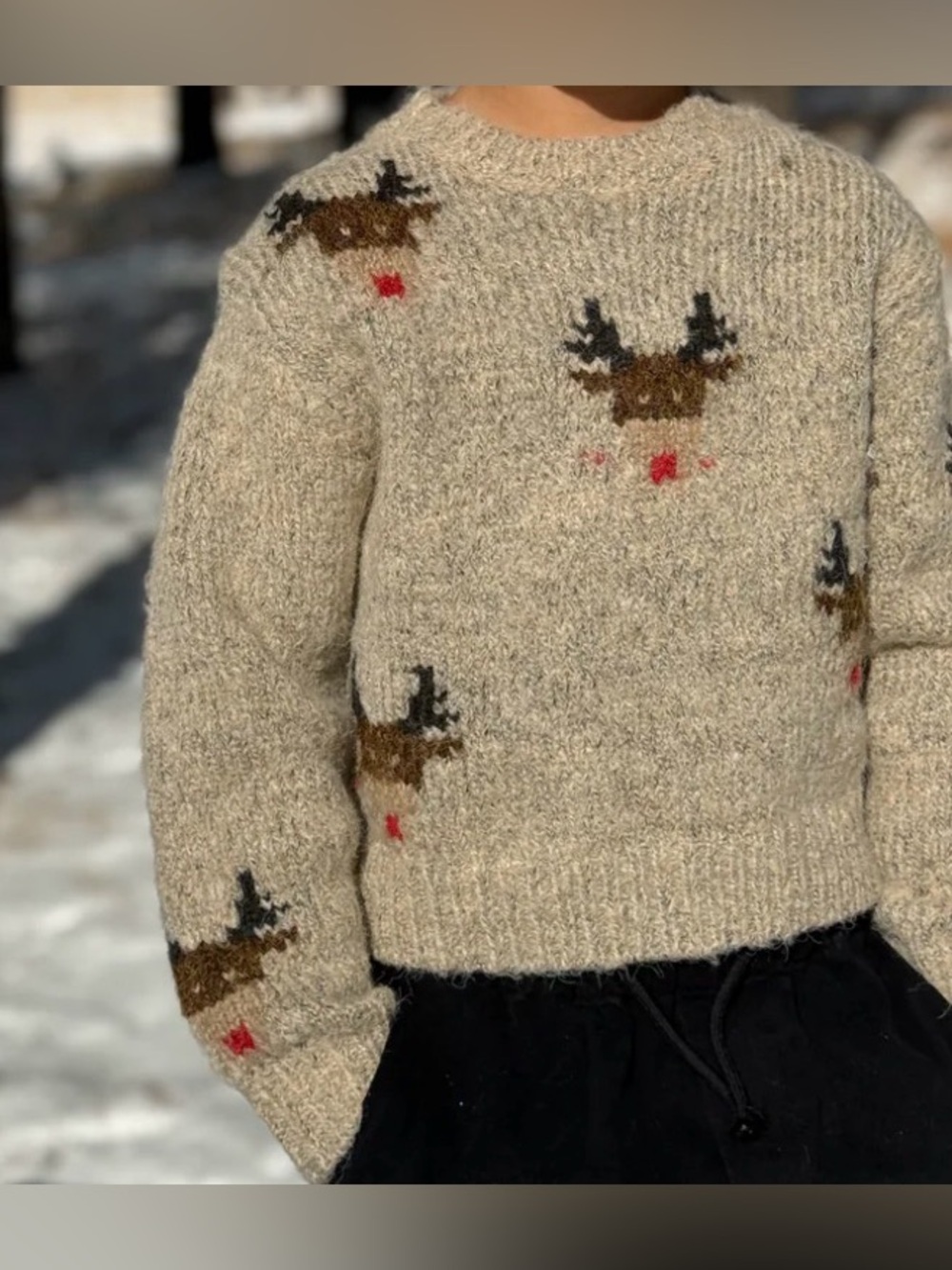 NWT Boys Me & Henry Rudy Wool Blend Sweater